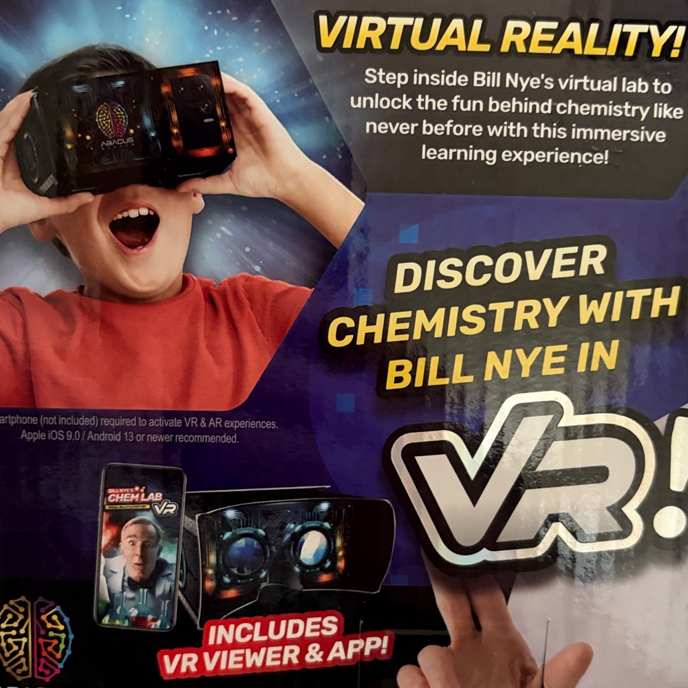 Chem Lab VR Virtual Reality Kids Science Kit Book Interactive Learning Activity - Picture 7 of 7